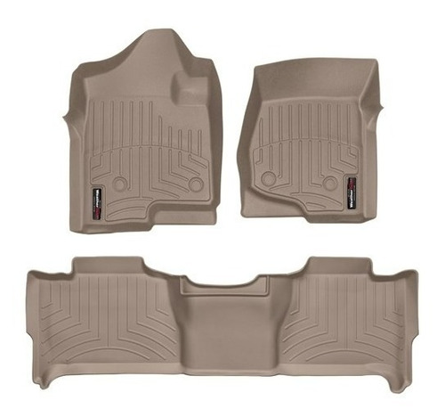 Tapetes Uso Rudo Weathertech Suburban 2011-2014 - 1ra+2da F