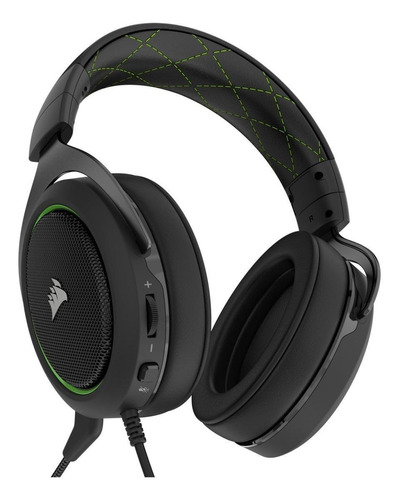 Audífonos gamer inalámbricos Corsair HS50 green