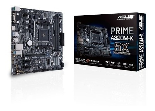 Tarjeta Madre Asus Prime A320m-k Outlet 32gb Ddr4 Para A /v