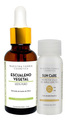 Escualeno Vegetal Suero Facial Derivado De Olivas Humectante