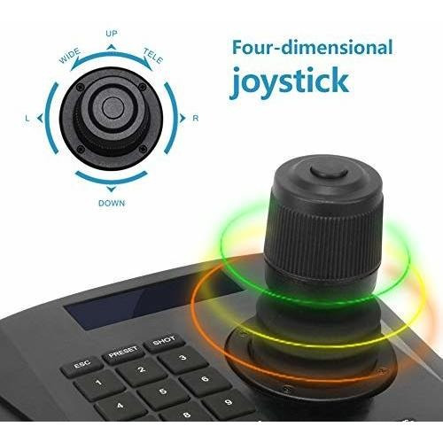 Ptz Teclado Vehiculo 4d Joystick Cctv Analogico Rs485