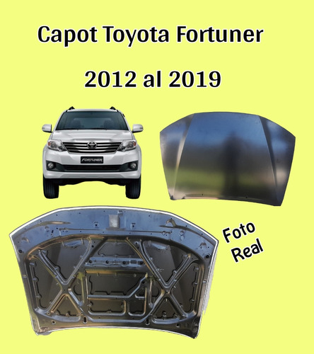 Capot Toyota Fortuner 2012 2013 2014 2015 2016 2017 2018 