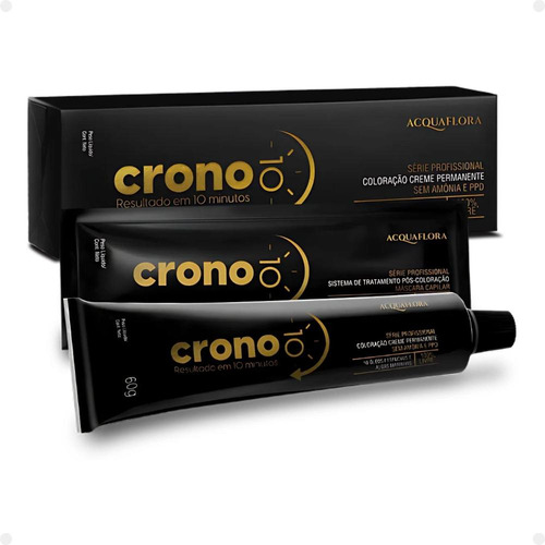 Acquaflora Coloração Crono 10 Minutos 7.0 Louro Natural 60g