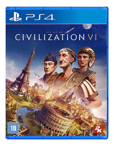 Sid Meier's Civilization Vi Ps4 Mídia Física Novo Lacrado