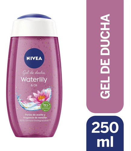 Gel De Ducha Nivea Waterlilly&oil 250ml