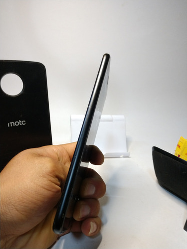 Moto Z2 Force Libre Excelentecon Mods Sin Pantalla Fantasma Negro (Usado)