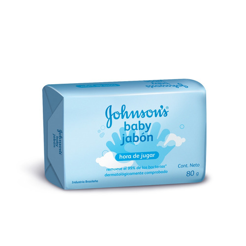 Jabón Johnson´s Hora De Jugar 80gr  Bebés Y Niños