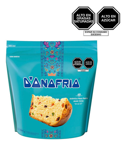 Paneton D'onofrio Bolsa - Caja X 6 Uni. X 880 Gr.
