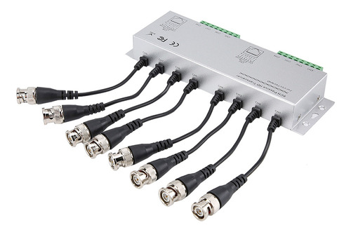 Adaptador Transceptor Cctv Video Balun De 8 Canales Hd Bnc A