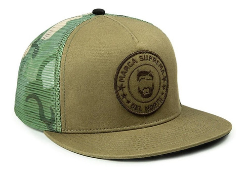 Gorra Barba Norteña - Marca Suprema Olivo - Original