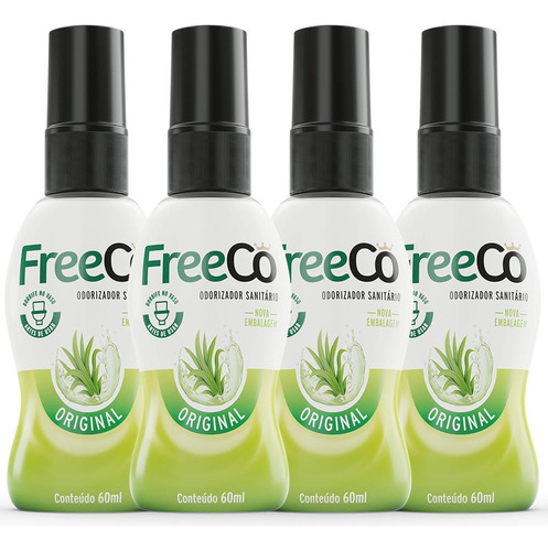 Freecô 60ml - Kit Com 4