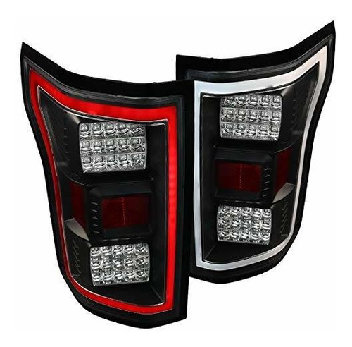 Ensamblaje De Luz De Seña Luces Traseras Led Spec-d - Negro