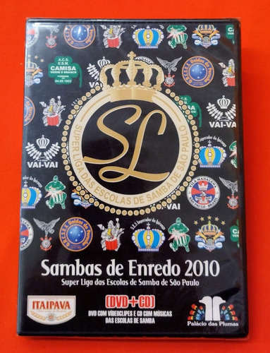 Dvd Sambas De Enredo 2010 Lacrado