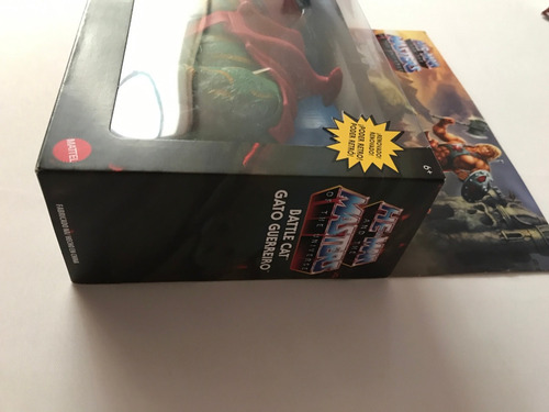 Battle Cat Cringer Gato Guerrero Motu Origins Retro He-man (Usado)