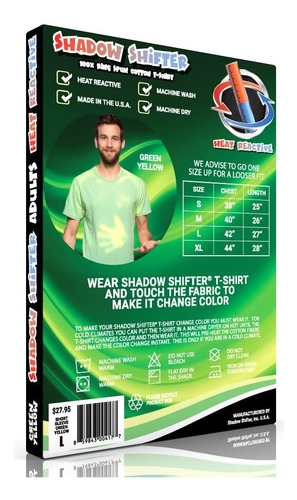 Shadow Shifter Playera Que Cambia De Color Para Adultos Cam