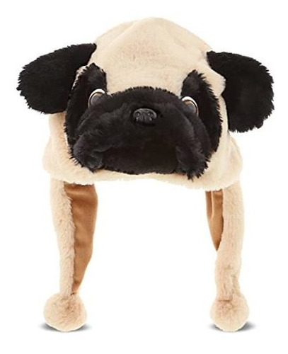 Accesorio Disfraz Niña - Dollibu Pug - Gorro De Felpa Para P