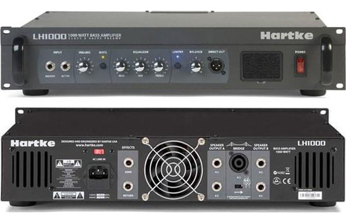 Cabezal De Bajo Hartke Systems Lh1000 1000 Watts