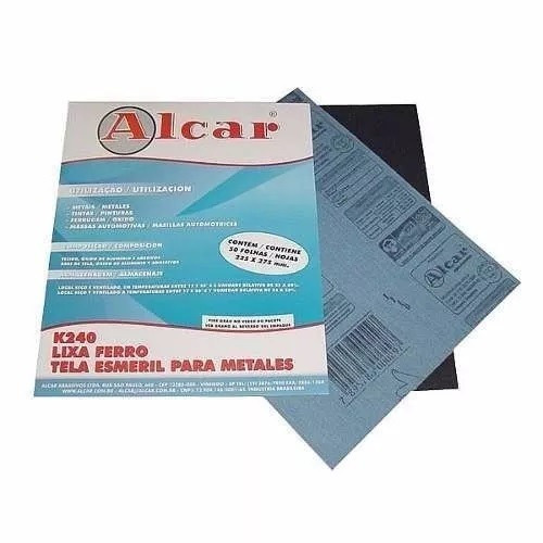 Lixa De Ferro Alcar 80 C/25 (k240) - 10035