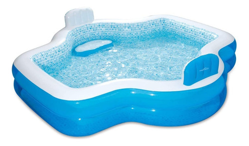 Alberca Inflable Rectangular Summer Waves Kb0819000 510l