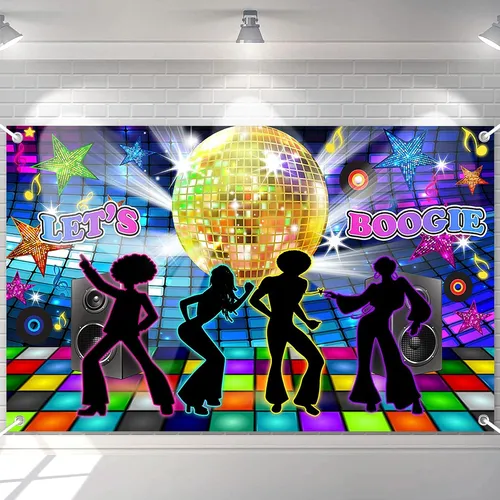 Telon De Fondo Avezano Disco De Los 70, 80 Y 90 Para Fiesta
