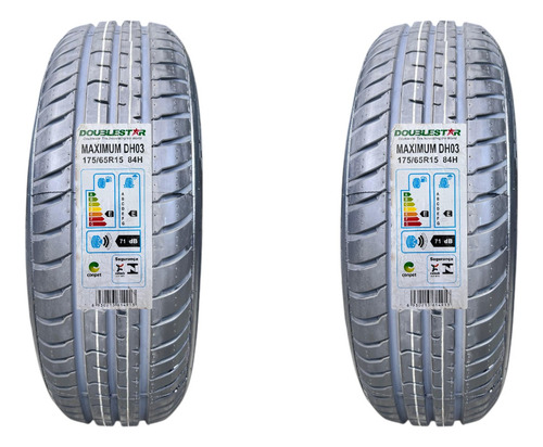 Kit 2 Pneus 175/65r15 84h Doublestar Maximum Dh03 Aro 15 Índice De Velocidade H