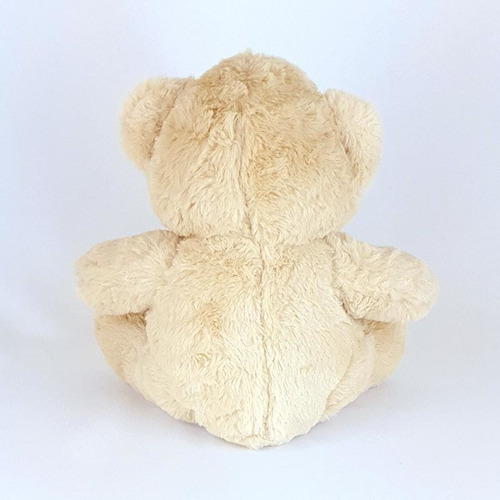 Imagem 3 de 3 de Urso De Pelúcia 27cm Bege