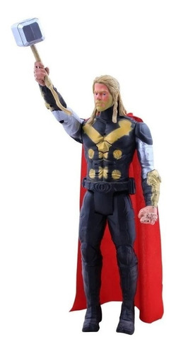 Muñeco 30 Cm Luz Y Sonidos 20 Frases Capitan Thor Thano Hulk