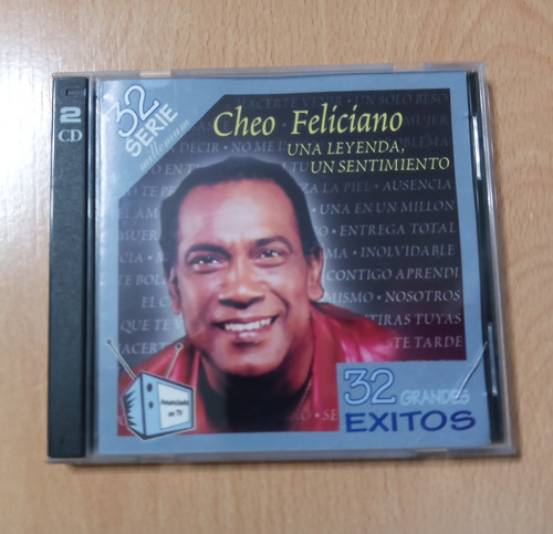 Cd Cheo Feliciano Serie 32 (álbum Doble)