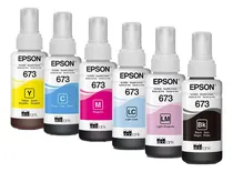 Comprar Kit con 6 recambios de tinta Epson 673 L800 L805 L810 L Mix Ink