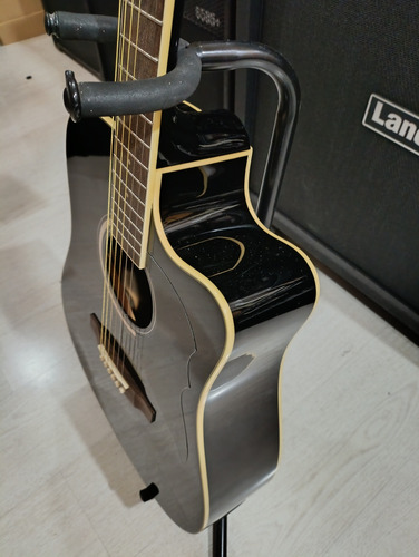 Guitarra Electroacústica Eko Ranger Okm Negro Diestro Wengué (Usado)
