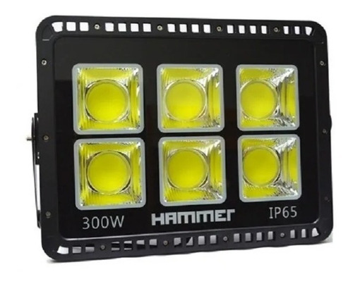 Lampara Faro Reflector Led Pluss 300w 6500k Ip66 Tg09 Hammer