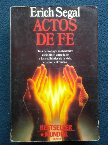 Libro Actos De Fe - Erich Segal