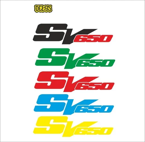 Calcomaias Para Suzuki Sv650, Reflectivas Moto Tanque X2 Uni