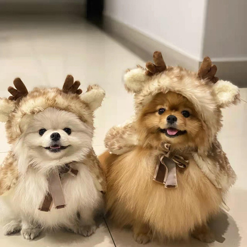 Disfraz De Reno De Navidad Para Mascotas, Ropa De Navidad,