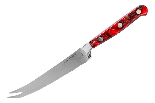 59917 Forjado Cuchillo De Tomate De 12.7 Cm, Borde Dent...