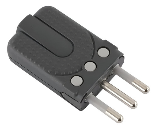 Enchufe Macho Corner Volante 2p+t 10a Bticino S2465tge Gris
