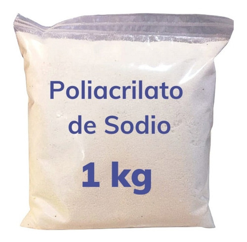 Poliacrilato De Sodio Polimero Super Absorbente - 1 Kg