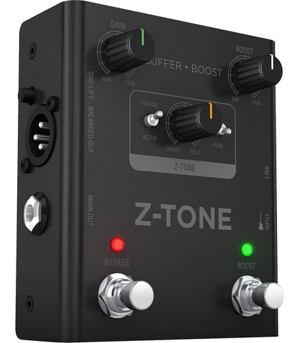 Pedal Ik Multimedia Z-tone Buffer Boost Con Modelado De Tono