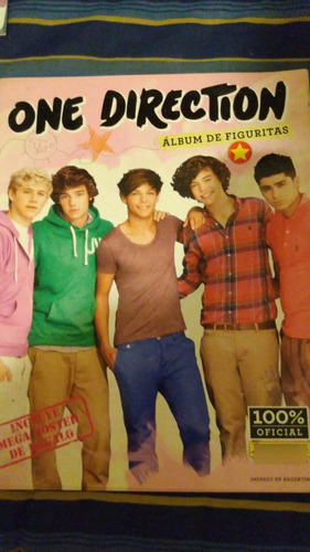 Antiguo Album Figuritas One Direction  Vacio