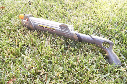 Camo Double Barrel Marshmallow Tirador