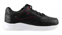 Comprar Tenis Sneaker Niño Coloso 6800 Casual Piel Negro 17.5 A 21