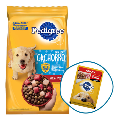 Comida Pedigree Perro Cachorro Sano Crecimiento 9 Kg