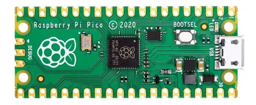 Tablero Raspberry Pi Pico, Chip Rp2040, Doble Núcleo Arm Cortex M0+ (no Inalámbrico, Sin Cabeceras)