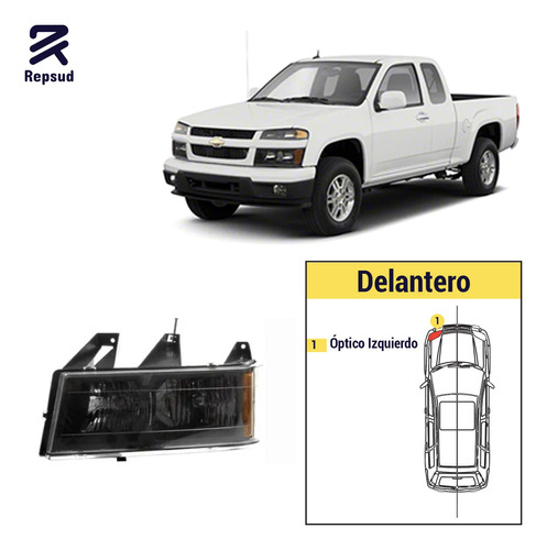 Óptico Izquierdo Chevrolet Colorado 2004 2008