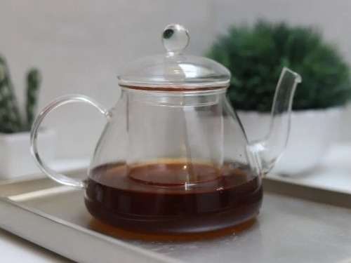 Tetera Infusor Vidrio Borosilicato 800ml Apta Fuego Palermo