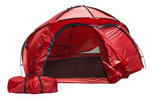 Dakota 2024 CA10 - 12 PERSONAS carpa autoarmable 420x290x220cm reforzada color rojo