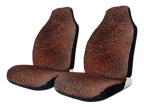 Ninegty Funda Asiento Coche Color Marron Intenso Pulido Para