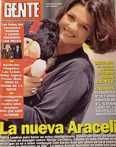 Gente N° 1459_8-3-1993: Araceli Gonzalez En Londres