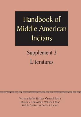 Libro Supplement To The Handbook Of Middle American India...
