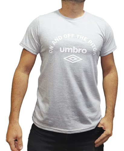 Umbro Remera Hombre - Diamante Gris